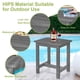 thumbnail image 4 of Mesa auxiliar exterior Y&M Adirondack impermeable 41x33x42 cm, 4 of 7