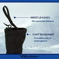 thumbnail image 3 of WindRider Waterproof Kids Mittens | Elbow Length Cuff to Keep Snow Out | Wrist Leashes - No More Lost Mittens, 3 of 5