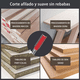 thumbnail image 3 of Set Para Madera De 1/4 D Corte Recto Broca-fresa Router 7 pcs, Rojo/Plata, 3 of 5