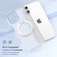thumbnail image 4 of ELEHOLD Case for iPhone 16 Plus, Magnetic Shockproof Transparent Case with 360° Ring Kickstand,Clear, 4 of 10