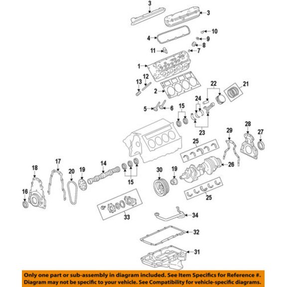 GM OEM-Engine Piston Ring 19178569
