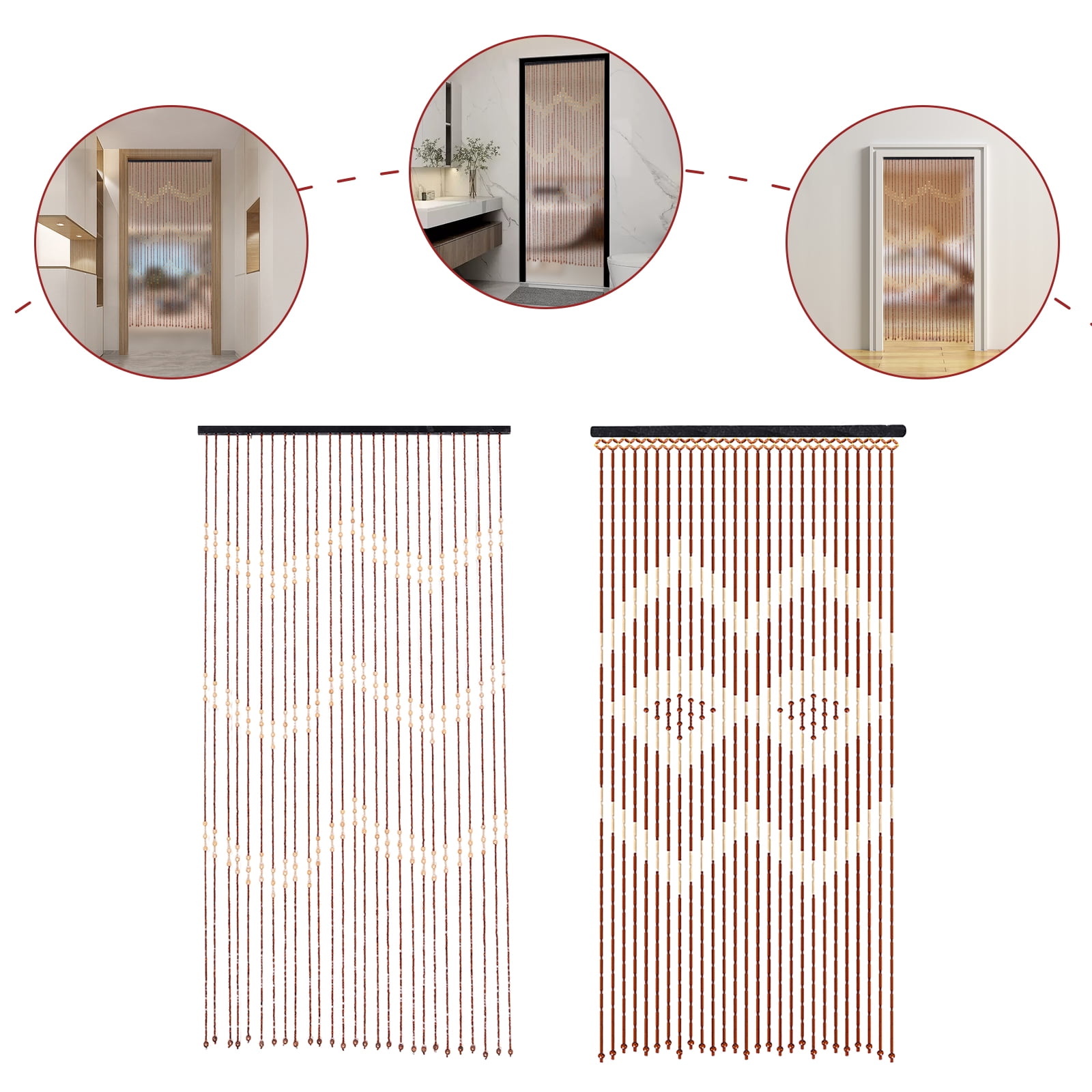 Door String Curtains for Doorways, Door String Curtains For Bedroom Privacy Decor, Door Curtains