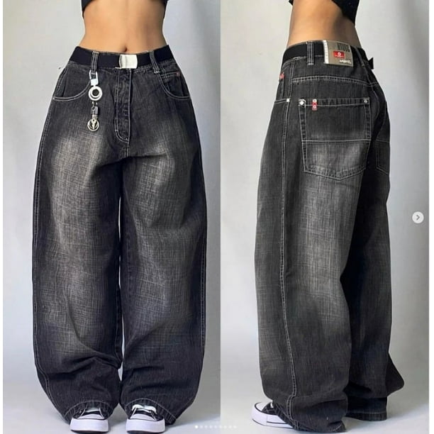 Street clothing JNCO jeans Korean Y2K new women's baggy jeans