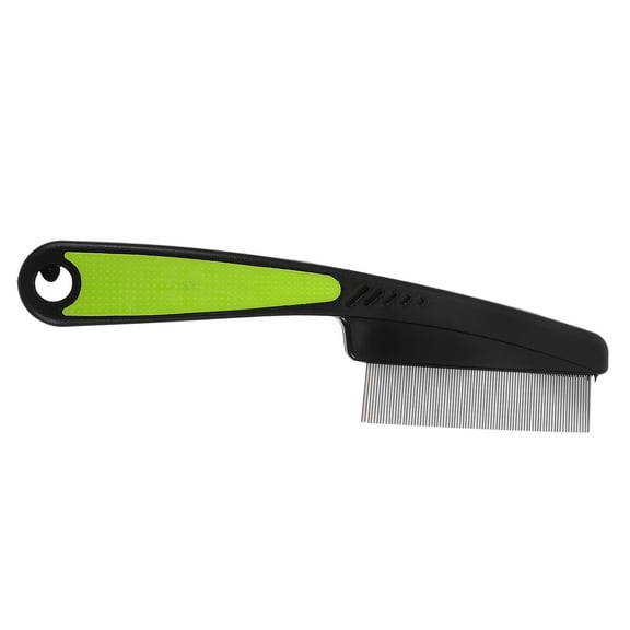 UEETEK Portable Green Fine Tooth Comb for Stable Plastic and Metal Hair Comb