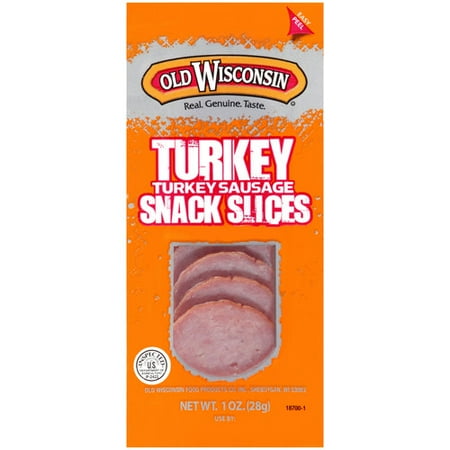 Old Wisconsin Turkey Sausage Snack Slices, 1 Oz.
