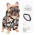 thumbnail image 3 of Gaeub Different Ghosts Dog Hoodie Sweatshirts Warm Dog Clothes for Small Dogs,Puppy and Cat Costume-Medium, 3 of 7