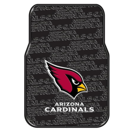 NFL Arizona Cardinals 2 pc Front Floor Mats & Car Seat Cover Bundle