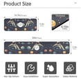 thumbnail image 3 of Yayeee Faucet Mat for Kitchen Sink 14.7" Diatomite Long Splash Guard Pad, Astronaut Space, 3 of 7