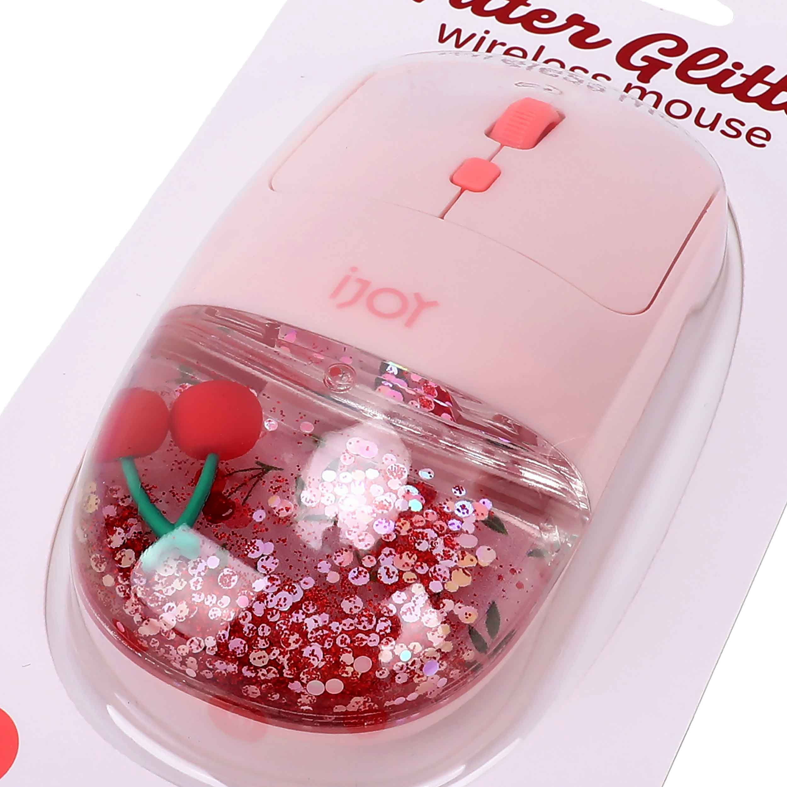 iJoy Wireless Cherry Glitter Mouse