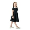 thumbnail image 3 of Girls Dresses Formal Kids Toddler Baby Spring Summer Print Short Sleeve Princess Dress Sun Dress, 3 of 9