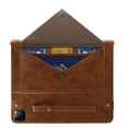 thumbnail image 6 of TECH CIRCLE Multifunctional Case for iPad Pro 12.9" Tablets - Heavy Duty Protection Leather Folio Wallet Case with Stand /Card Slots /Holders /Pencil Holder /Hand Strap /Shoulder Strap,Brown, 6 of 7