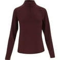 thumbnail image 4 of Puma YOU V Brr Solid 1/4 Zip Ruby Shimmer Outerwear Women M, 4 of 4