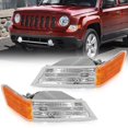 thumbnail image 1 of Luz indicadora de giro delantera Nilight Clear Amber para Jeep Patriot, 1 of 7