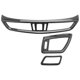 thumbnail image 4 of 5Pcs/Set Car Console Air Conditioning Vent Outlet Trim Cover for T32 J11 2014-2020 Air Vent Frame, 4 of 5