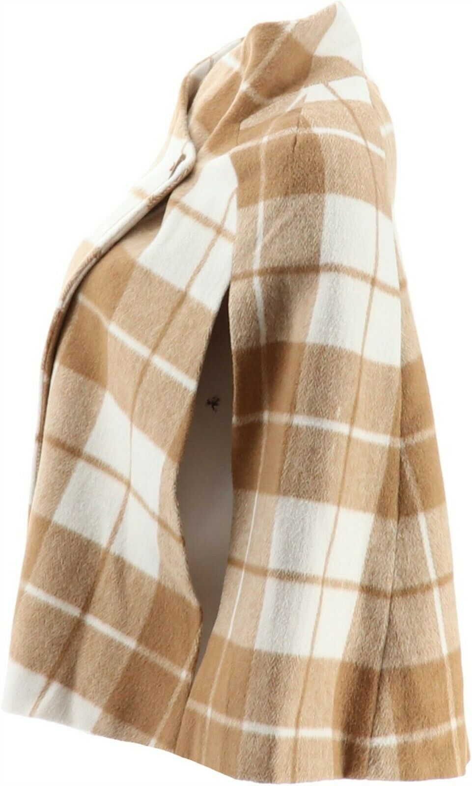 Lisa Rinna Collection Plaid Capelet 