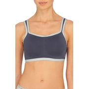 Natori ASH NAVY/LINEN Yogi Convertible Sports Bra, US 38H, UK 38FF