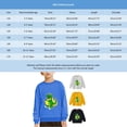 thumbnail image 3 of Ydojg Sweatshirts For Boys Kids Girls Hoodie Spring Autumn Sequins Big Children Long Sleeves Leisure Children Cartoon Dinosaur Pattern, 3 of 3