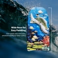 thumbnail image 4 of Boogie Boards for Beach – 33”, Lightweight and Durable Bodyboard for Surfing for Adults with Premium Leash and Slick Bottom, Crush (Turtle), 4 of 8