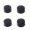 BLACK (Gold Letter), variant on LOOKSEVEN 4 Pcs LP Guitar Control Knobs Speed Dial Knobs for Les Paul SG- Gold  (White Letter)