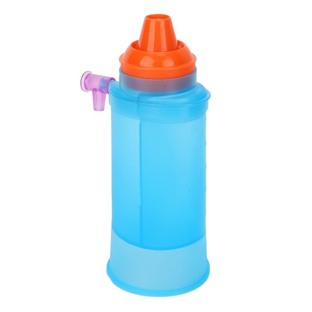 Botella de irrigación nasal ANGGREK con cabezal de silicona profesional para viajes