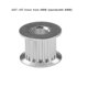thumbnail image 3 of Inteprter Accesorio de impresora 3D de polea dentada de rueda síncrona pasiva de aluminio, orificio interior 2GT-16T de 3 mm Kits de mantenimiento de impresoras dos, 3 of 6
