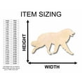 thumbnail image 2 of Unfinished Wood Great Pyrenees Dog Silhouette - Craft- up to 46" DIY 36" / 1/4", 2 of 3