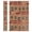 B, variant on Clearance! Kraft Christmas Wrapping Paper, Merry & Bright Letters, 17" x 118" Roll
