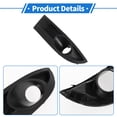 thumbnail image 4 of Fog Light Grill Front Lower Bumper Fog Light Cover Inserts No.9027807 for Chevrolet Epica 2007-2009 Black ABS 1 Pc Front Left Car, 4 of 6
