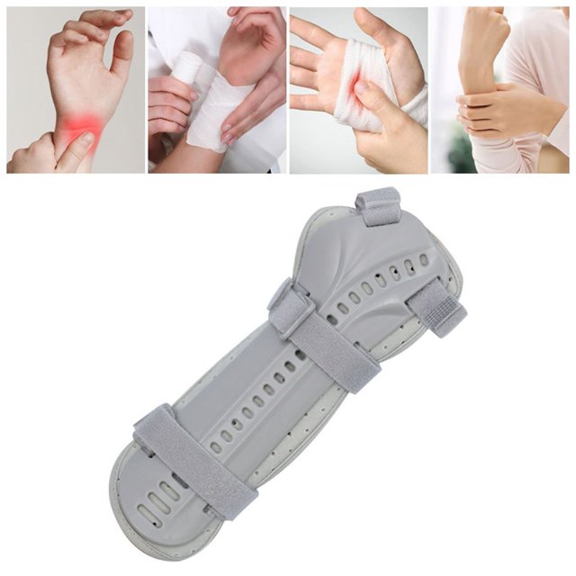 Paokuoon Sprained Wrist Compression Brace Sprained Wrist Brace Breathable Adjustable Compression Left Right Hand Arthritis Pain Relief Stabilizer
