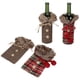 thumbnail image 4 of Funda para botella de Navidad, 2 piezas de tela navideña, ropa para botella de vino, funda para botella de vino, elegante y moderna, 4 of 8