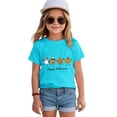 thumbnail image 7 of Staki Toddler Halloween Shirts Cute Tshirt for Girls Kids Funny Halloween Print Tee Tops(Sky Blue,5-6 Years), 7 of 7