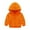 Orange, variant on Zanarzt Boys' Fashion Hoodies & Sweatshirts Spring Thin Toddler Kids Girls Boys Drawstring Hooded Comfortable Tops Loose Long Sleeve Blouse Soild with Pocket Sweatshirt Red,12-18 Months