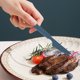 thumbnail image 5 of Cuchillo pala tenedor de plástico, juego de mesa, cubertería de plástico resistente, para picnic, para camping, portátil, plegable, 3 piezas, plástico duradero, para exteriores, para, 5 of 9