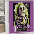 thumbnail image 5 of Beetlejuice Shower Curtain Set 4 Piece, Set Bathroom Sets with Rugs(Bath Mat,U Shape Mat Toilet Lid Cover Mat) Durable Bathroom Decor, 5 of 8