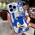thumbnail image 3 of Funda de teléfono con dibujos animados para iPhone 16, 15, 14, 13, 12, 11, Mini Pro Max, X, XR, XSMax, 7, 8 Plus, SE20, S-Sonics, transparente, 3 of 5