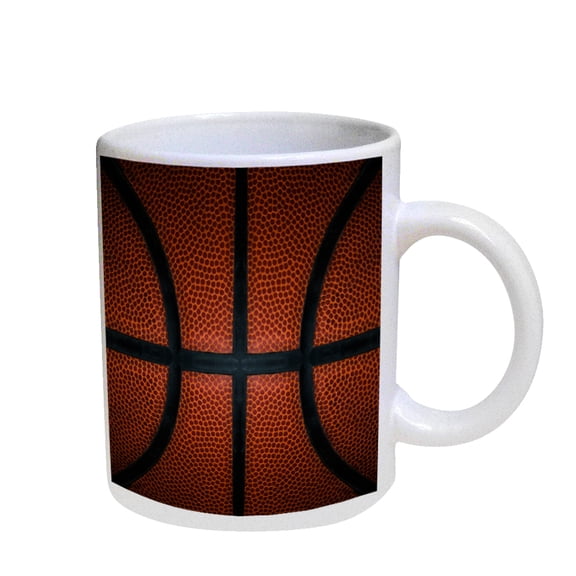 KuzmarK Coffee Cup Mug Pearl Iridescent White - Basketball Life