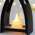 thumbnail image 3 of Farol de Navidad, farol colgante decorativo para mesas y chimeneas de interior y patios al aire libre, decoración navideña, 3 of 5