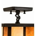 thumbnail image 2 of Meyda 194849 9 in. Hyde Park T Mission Pendant - Craftsman Brown, 2 of 7