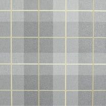 Arthouse Hector Grey Plaid Wallpaper