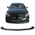 thumbnail image 3 of Ikon Motorsports Compatible with 14-16 Benz CLA Class Front Splitter W/ Hardware Matte Black PP & NEO Rods, 3 of 7