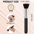 thumbnail image 3 of Set de brochas de maquillaje Tanlade Flat Top Foundation, 10 unidades, 3 of 7