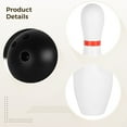 thumbnail image 3 of Bowling Set, Small Bowling Set, Includes 10 Pins and 2 Balls, Indoor Outdoor Mini Bowling Set, 6.3 x 3.2 in, 3 of 5