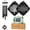 Black Tree of life, variant on Solsken Home 29" Memorial Wind Chimes, Sympathy Wind Chime for Loss of Loved One, Outdoor Memorial Gift, Waterproof Aluminum Wind Chimes with Sympathy Card - Bronze