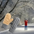 thumbnail image 4 of ERK 1Pcs Winter Mittens For Warm Fleece Knit Thick For Cold Weather, 4 of 4