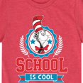 thumbnail image 3 of Dr. Seuss - School Is Cool - Toddler And Youth Short Sleeve Graphic T-Shirt, 3 of 6