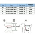 thumbnail image 2 of Harnais pour Chien avec Sangle de Poitrine Design Tissu Respirant Trois Couches Réglable et Sécurisé pour Petits Chiens pour Activités Intérieures et Extérieures Bandes de Ventre pour Chiens avec Clip Bandes de Ventre pour Chiens avec Pressions, 2 of 3