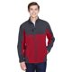 thumbnail image 1 of Chaqueta de forro polar de tres capas con bloques de colores Compass para hombre MOLTEN RED Extremo norte 88156, 1 of 1