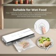 thumbnail image 2 of NESCO VS-12, Deluxe Vacuum Sealer with Bag Starter Kit and Viewing Lid, Compact Design, Silver, 2 of 6