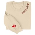 thumbnail image 3 of New Sweatshirts for Women Loose Fit Plus Size Pullover Printed Loose Casual Long Sleeved Top Regular Sleeve Hooded Sweatshirt, 3 of 7