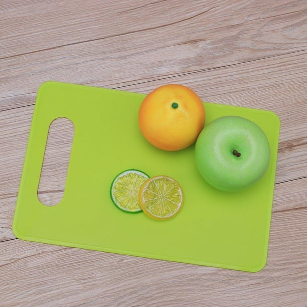 Tabla De Cortar De Plástico Desechable Con Deslizamiento Integrado, Alfombrillas De Corte Grandes Para Cocina, Campamento Al Aire Libre, Barbacoa, Totalmente Seguridad Alimentaria, Color Limón